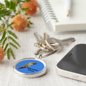 Hummingbird写真の鳥鑑賞に感謝 キーホルダー (側面)