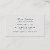 Hummingbird名刺 名刺 (裏面)