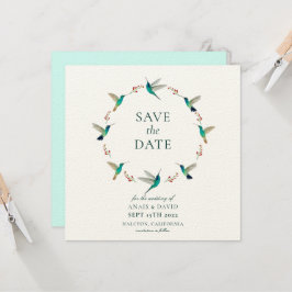 Hummingbird日付カードを保存 カード