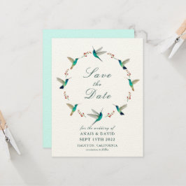 Hummingbird日付カードを保存 カード