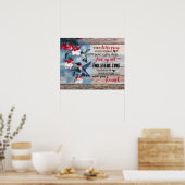 Hummingbird私はここにあなたのハートメモリアル ポスター (キッチン)