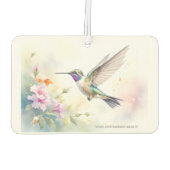 Hummingbird カーエアーフレッシュナー (裏面)