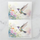 Hummingbird カード (内部)