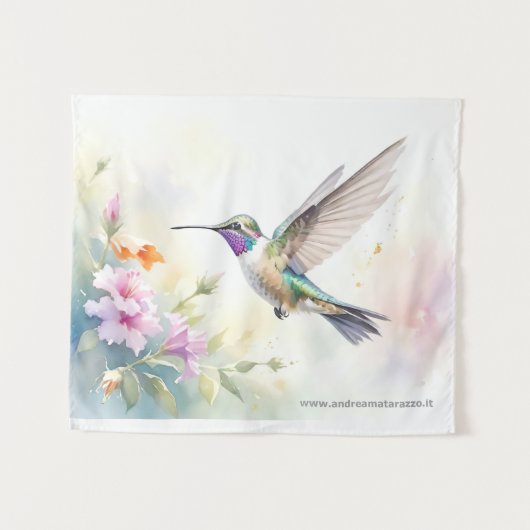 Hummingbird タペストリー (正面(横))