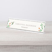 Hummingbird デスクネームプレート (正面)