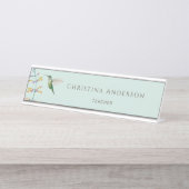 Hummingbird   デスクネームプレート (正面)