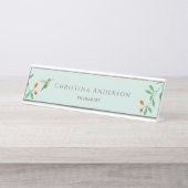 Hummingbird   デスクネームプレート (正面)