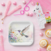 Hummingbird ペーパープレート (パーティー)