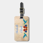 Hummingbird ラゲッジタグ (正面縦)