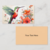 Hummingbird  名刺 (正面/裏面)