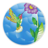 Hummingbird：様式化 セラミックノブ (正面)