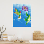 Hummingbird：様式化 ポスター (キッチン)