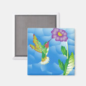 Hummingbird：様式化 マグネット (正面/裏面)