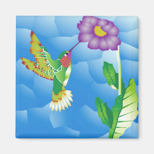 Hummingbird：様式化 マグネット