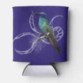 Hummingbird -素晴らし名前を追加してパーソナライズ 缶クーラー (正面)