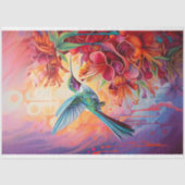 Hummingbird 1デコページ紙 薄葉紙 (正面)