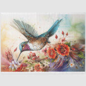 Hummingbird 4デコページ紙 薄葉紙 (正面)