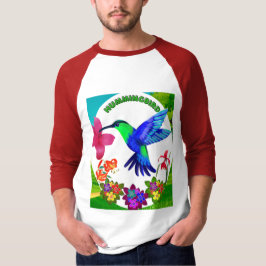 Hummingbird Amidst Nature's美しい，セレナーデウィングス Tシャツ