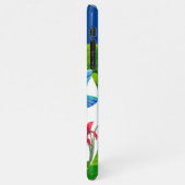 Hummingbird Amidst Nature's美しい、Serenade Wings iPhoneケース (左側)