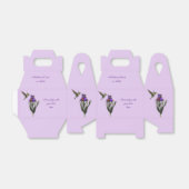 Hummingbird And Iris Flower Customized  フェイバーボックス (折り畳みなし)