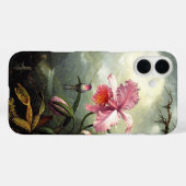 Hummingbird and Orchid、植物画 Case-Mate iPhoneケース (裏面 (横))