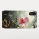 Hummingbird and Orchid、植物画 Case-Mate iPhoneケース (裏面(横))