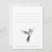 Hummingbird ANY Surprise Birthday Invitation 招待状 (裏面)