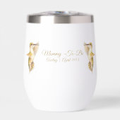 Hummingbird Baby Shower Tumbler | Nature Theme" (正面)