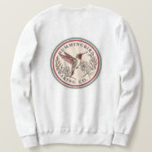 Hummingbird Baking Co - Adult Sweatshirt スウェットシャツ (デザイン裏面)