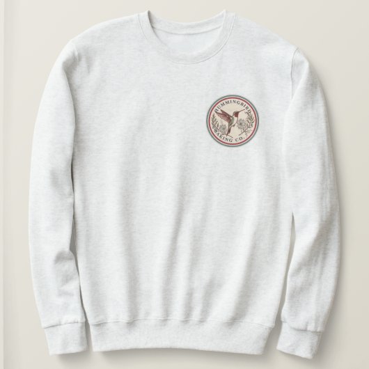 Hummingbird Baking Co - Adult Sweatshirt スウェットシャツ (デザイン正面)