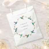 Hummingbird Baptism フェイバーバッグ (クリップ留めされた状態)