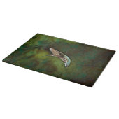 Hummingbird Bird Art Glass Cutting Board カッティングボード (角)