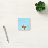 Hummingbird Bird Art Nature Post It Note Pad ポストイット (オフィス)