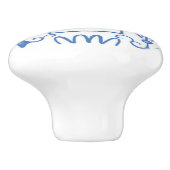 Hummingbird Bird House Ceramic Knob セラミックノブ (側面)