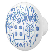 Hummingbird Bird House Ceramic Knob セラミックノブ (右)