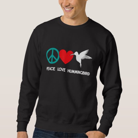 Hummingbird Bird Watching Bird  Birder Bird Keeper スウェットシャツ (正面)