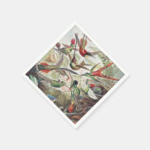 Hummingbird Bird Wildlife Classic Painting スタンダードカクテルナプキン (角)