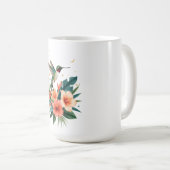 Hummingbird Bloom Tropical Mug コーヒーマグカップ (正面右)