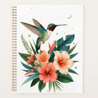 Hummingbird Bloom Tropical Planner プランナー手帳