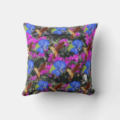Hummingbird、Blue Hibiscus、Bougainvillea クッション (裏面)