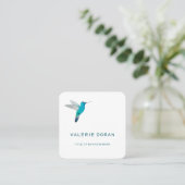 Hummingbird  Business Card スクエア名刺 (スタンド正面)
