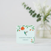 Hummingbird  Business Card スクエア名刺 (スタンド正面)