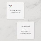 Hummingbird Business Card スクエア名刺 (正面/裏面)
