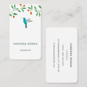 Hummingbird Business Card 名刺 (正面/裏面)