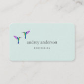 Hummingbird Business Card 名刺 (正面)