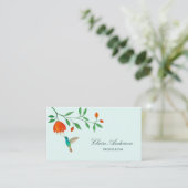 Hummingbird Business Card 名刺 (スタンド正面)