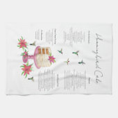 Hummingbird Cake Recipe  キッチンタオル (横)