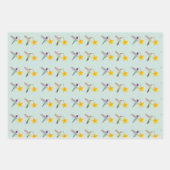 Hummingbird Christmas ラッピングペーパーシート (正面2)