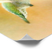 Hummingbird early morning flight ポスター (角)