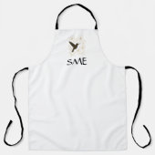 Hummingbird Flower Garden Apron エプロン (正面)